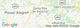 Santa Rita Do Sapucai map